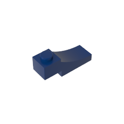 GDS-2183 - Brick Curved 3 x 1 with 2/3 Inverted Cutout