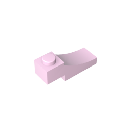 GDS-2183 - Brick Curved 3 x 1 with 2/3 Inverted Cutout
