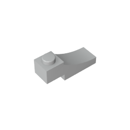 GDS-2183 - Brick Curved 3 x 1 with 2/3 Inverted Cutout