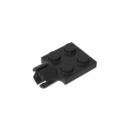 GDS-2186 - Plate Special 2 x 2 with Towball Socket, Short, 4 Slots