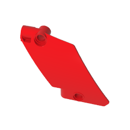 GDS-2194 - Technic Panel Curved 5 x 7 Parallelogram Left