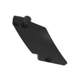 GDS-2194 - Technic Panel Curved 5 x 7 Parallelogram Left