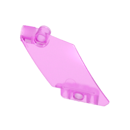 GDS-2194 - Technic Panel Curved 5 x 7 Parallelogram Left