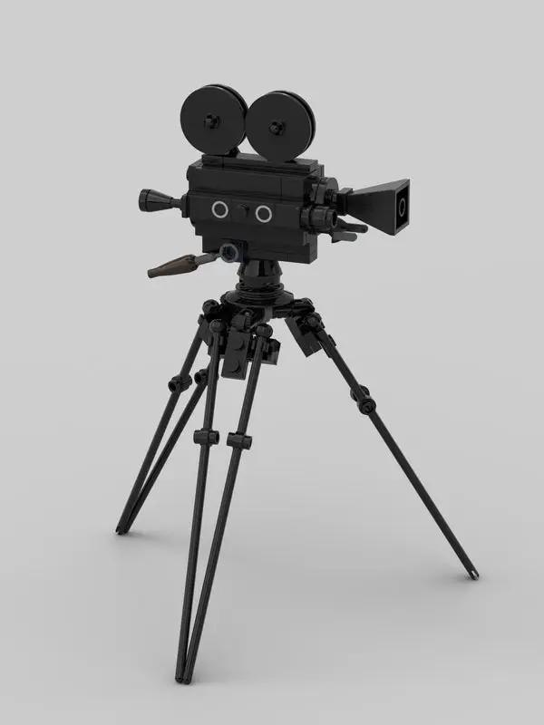 MOC-21947 Old-Fashioned Movie Camera