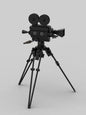 MOC-21947 Old-Fashioned Movie Camera