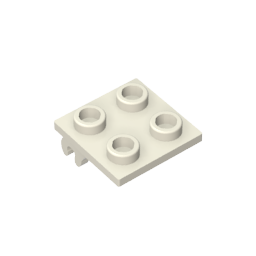 GDS-2197 - Wheel Holder 2 x 2 Thin with Clips, Plane Single