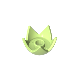 GDS-2200 - Minifig Crown / Egg Shell Half