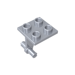 GDS-2205 - Wheel Holder 2 x 2 Thin with Split Wheel Clip Pins