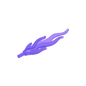 GDS-2206 - Wave / Flame Rounded Large [Plain]
