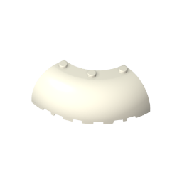 GDS-2208 - Brick Round Corner 6 x 6 x 2