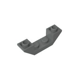 GDS-2226 - Slope Inverted 45 Degrees 4 x 1 Double with 1 x 2 Cutout
