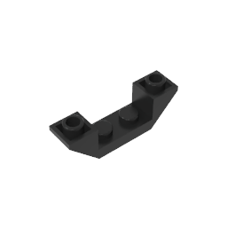 GDS-2226 - Slope Inverted 45 Degrees 4 x 1 Double with 1 x 2 Cutout