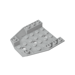 GDS-2227 - Wedge Sloped Inverted 6 x 6 x 1 Triple