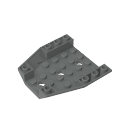GDS-2227 - Wedge Sloped Inverted 6 x 6 x 1 Triple