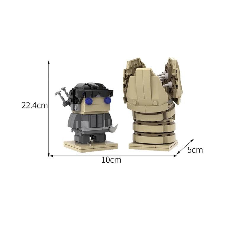 MOC-75867 Muad'dib & Shai-Hulud Dune Brickheadz