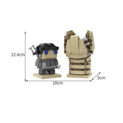 MOC-75867 Muad'dib & Shai-Hulud Dune Brickheadz