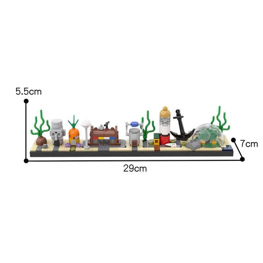 MOC-47298 SpongeBob skyline