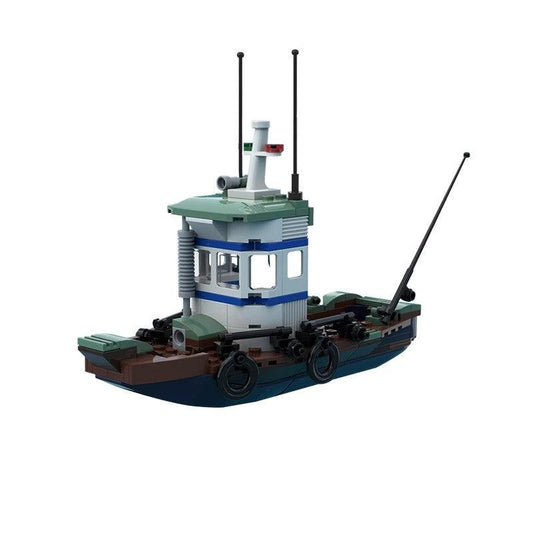 MOC-46103 Old Fishing Store Boat