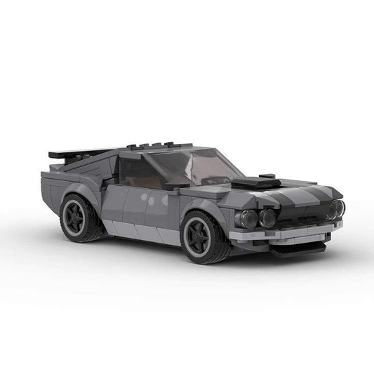 MOC-96197 1969 Ford Mustang Boss 302 8 studs wide