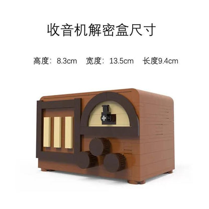 Radio puzzle box