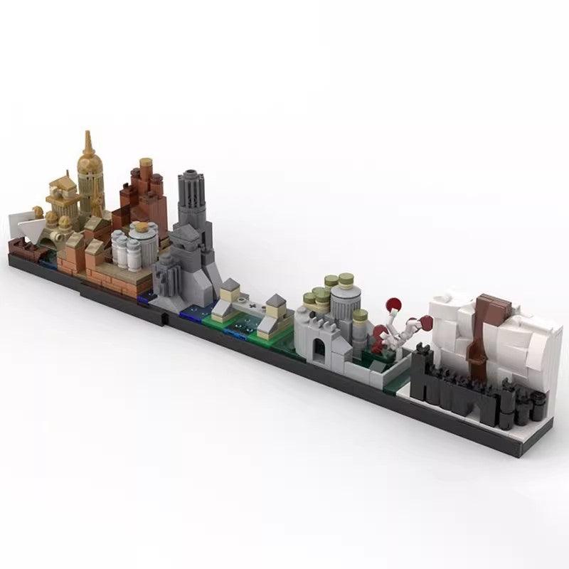 MOC-18016 Game Of Thrones - Westeros Skyline Architecture
