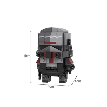 MOC-76621 Bad Batch Hunter Brickheadz