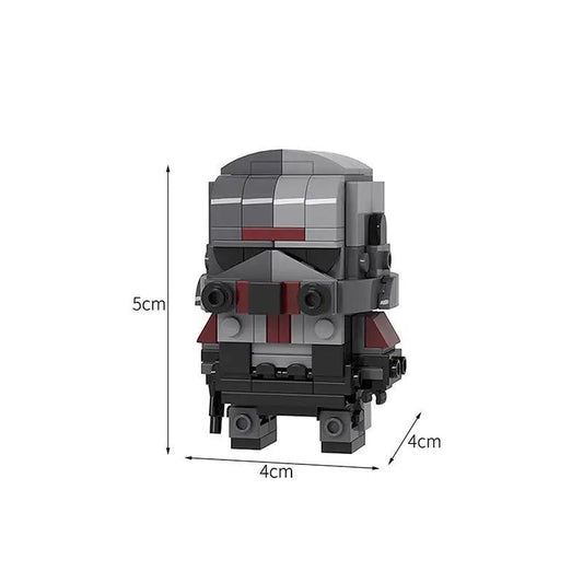 MOC-76621 Bad Batch Hunter Brickheadz