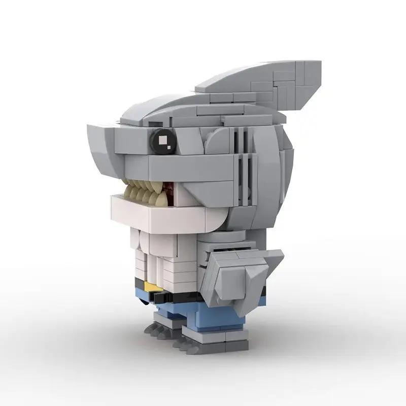 MOC Brickheadz Shark man– MOC Brick Store