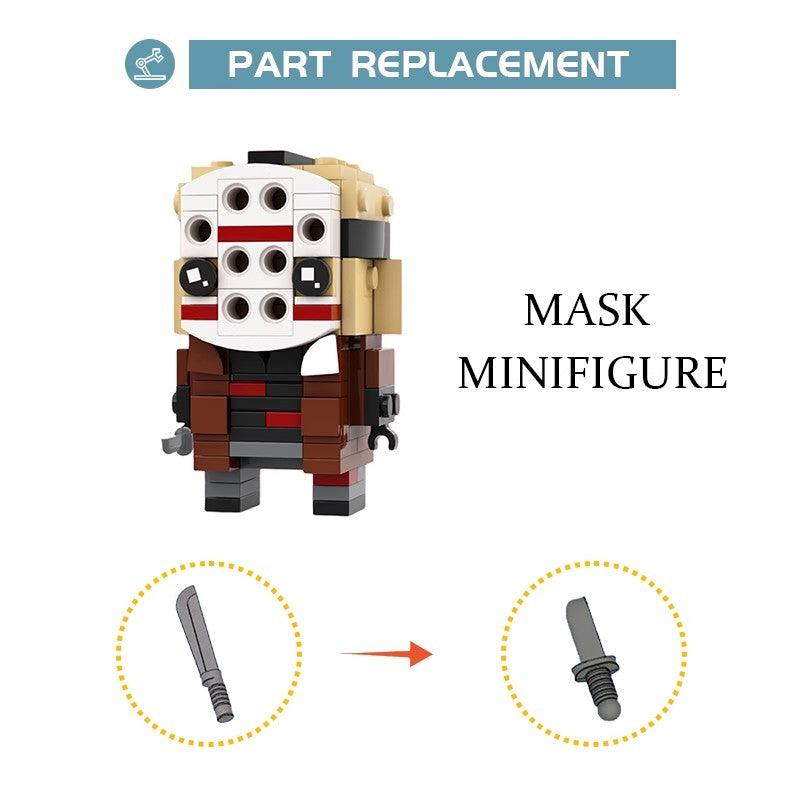 MOC-84775 Jason Voorhees (Friday the 13th) BrickHeadz