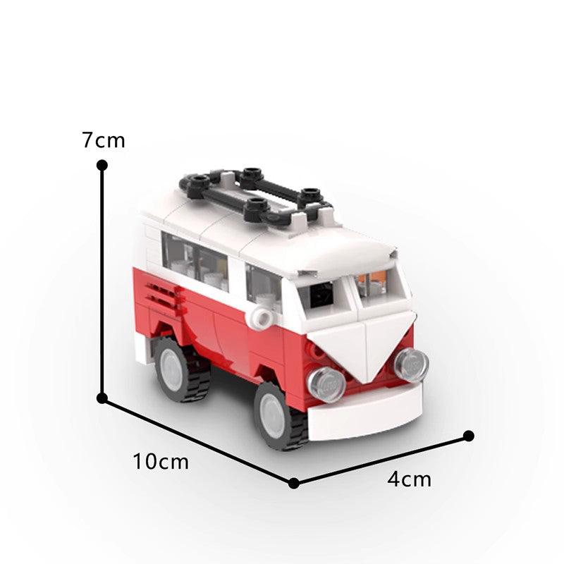 MOC-46056 Mini VW camper vans - T1, T2, T3, T3 Syncro and T6