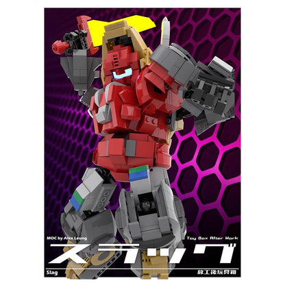 MOC- Transformers G1 Dinobots Slag