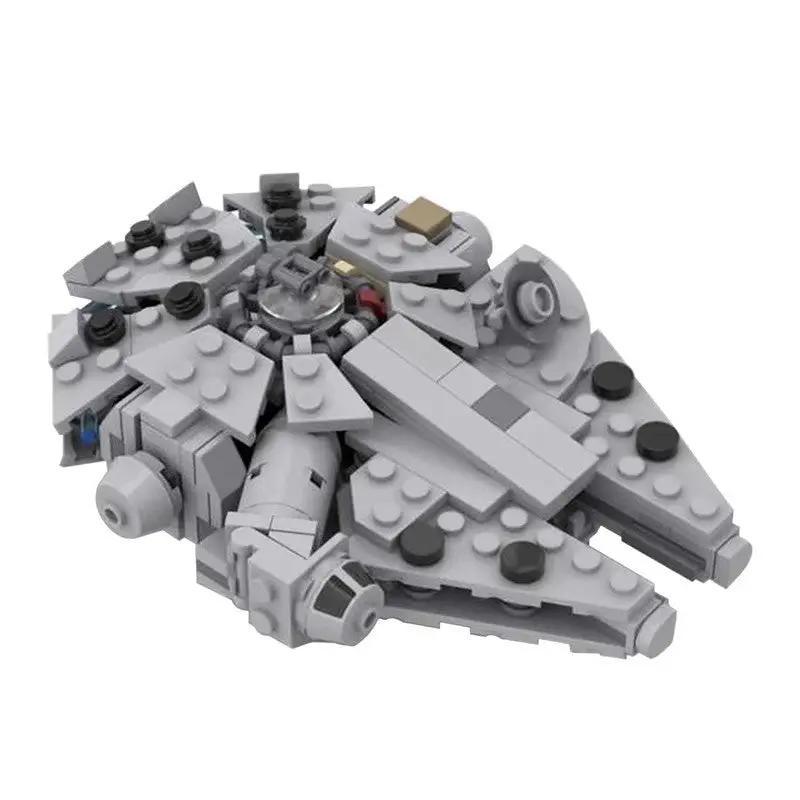 MOC-41461 Millenn ium Falcon-Micro-With cradle stand– MOC Brick Store