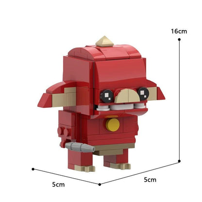 MOC-63737 Red Bokoblin (Breath of the Wild)  Zelda Brickheadz