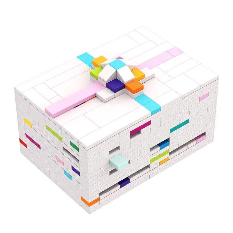 Christmas gift card box-white
