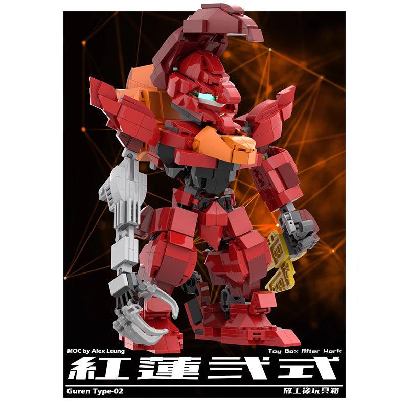 Lagoon Moderno 赤　14枚　24cm MOC Code Geass Red Lotus Two– MOC Brick Store