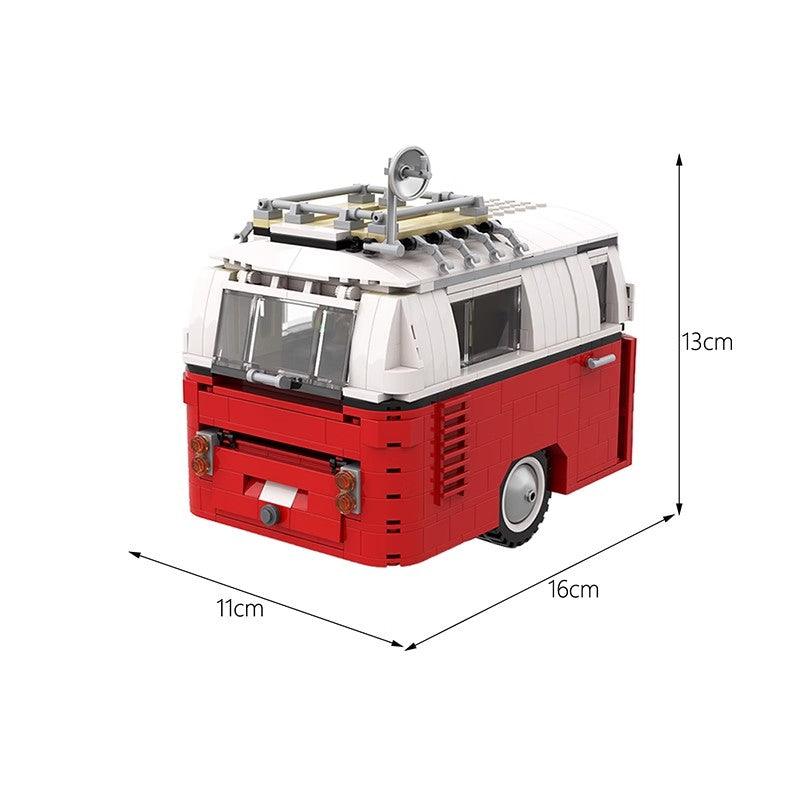 MOC-46121 Caravan / Camping Trailer for 10220 T1 Bus