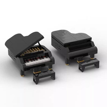 MOC-51392 Grand Piano (LEGO 21323 Mini-figure scale)