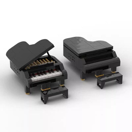 MOC-51392 Grand Piano (LEGO 21323 Mini-figure scale)