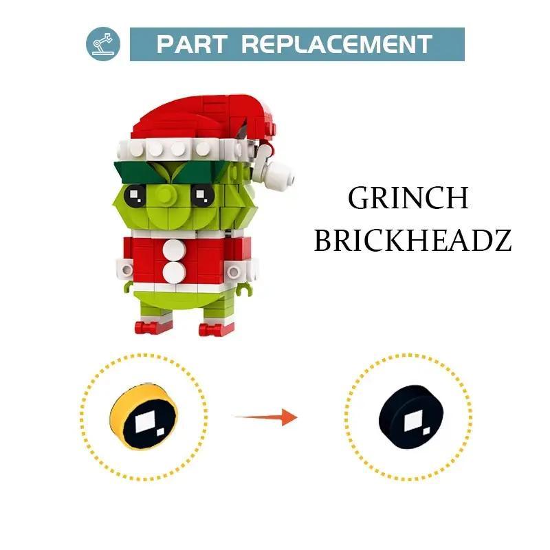 MOC-64380 Grinch BrickHeadz– MOC Brick Store