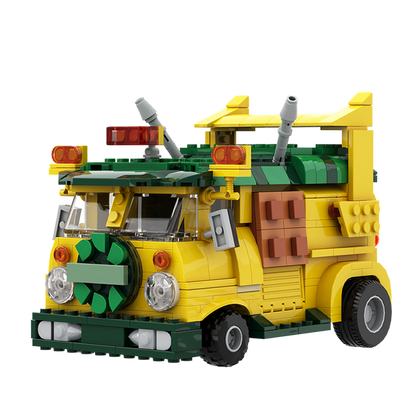 MOC-125660 Turtle Van Party Wagon TMNT