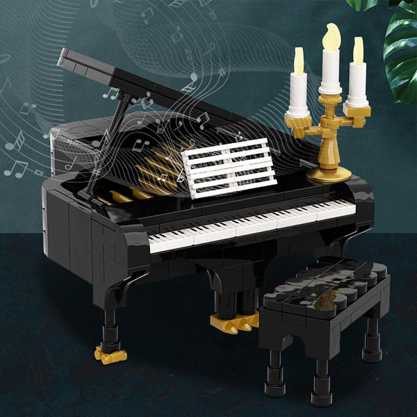 MOC A0835Y02 Grand Piano (black)– MOC Brick Store