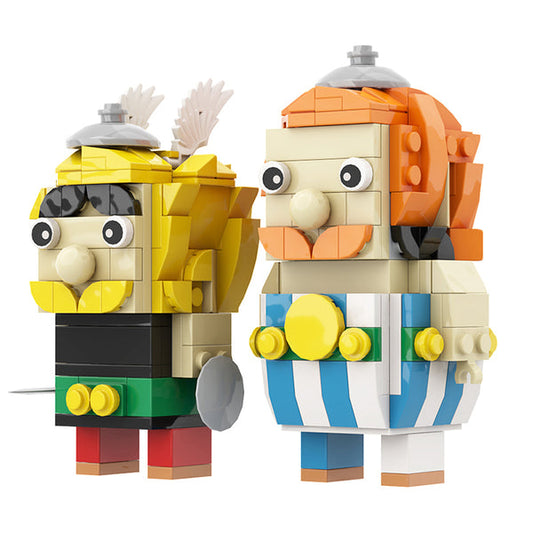 MOC-16306 Asterix and Obelix Brickheadz