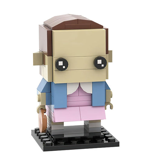 MOC-26518 Stranger Things Brickheadz Collection - Dustin & Eleven