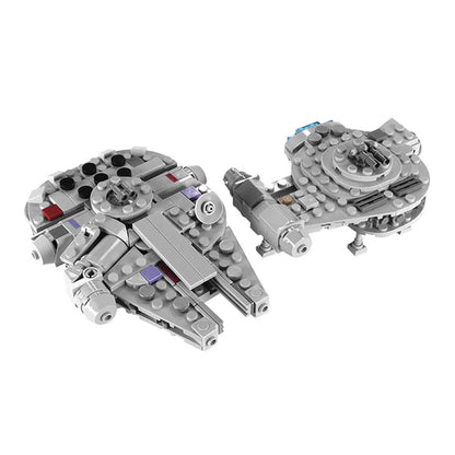 MOC-18554 Millenniumm Falcon & Outrider Micro/Midi Scale