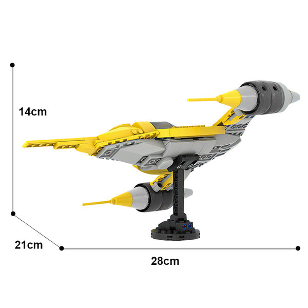 MOC-110240 Midi Naboo N-1 Starfighter– MOC Brick Store