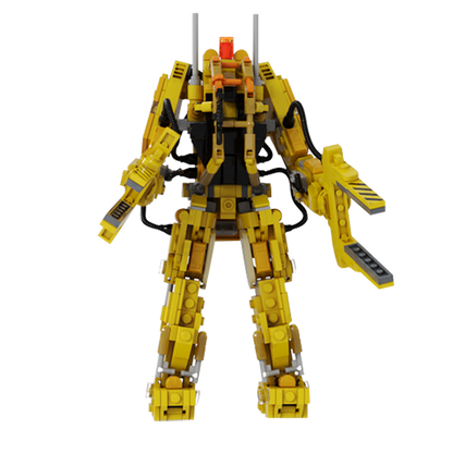 MOC-129373 Micro Aliens Series PART V: Mini size P-5000 work loader