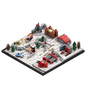 MOC-142272 Command & Conquer (C&C) Red Alert - Soviet Base