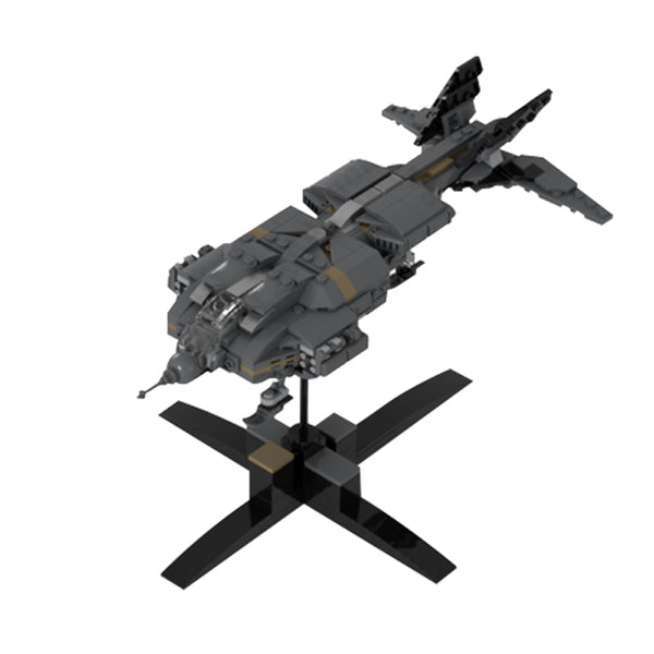 MOC-128254 Micro Aliens Series PART I : UD-4L Dropship Flying Type