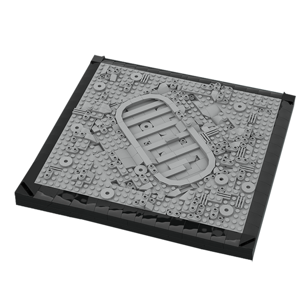 MOC-134134 Footprint on the Moon