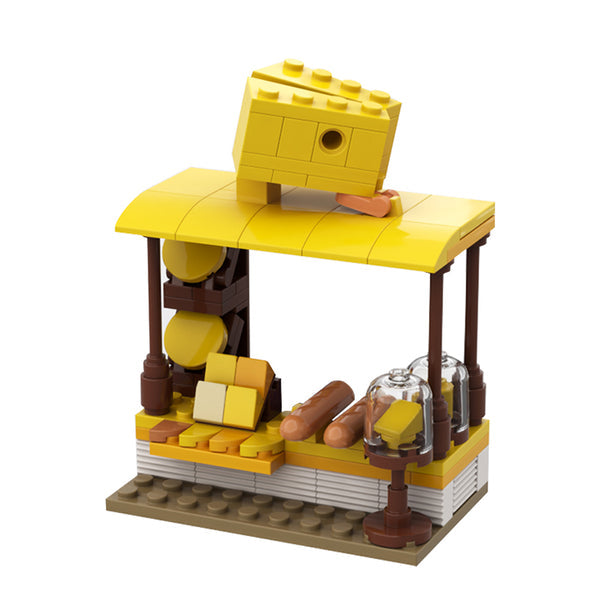 MOC-137992 Cheese stand – MOC Brick Store